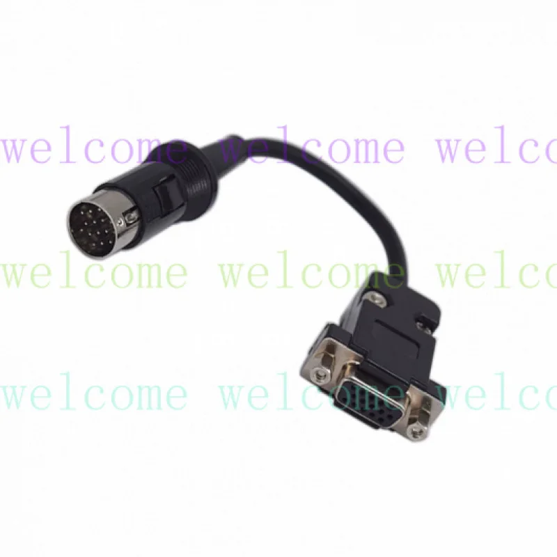 SJ - Convertidor de Video de 13 Pines DIN a VGA de 15 Pines para Atari ST Series, Adaptador de Monitor 520ST 1040ST