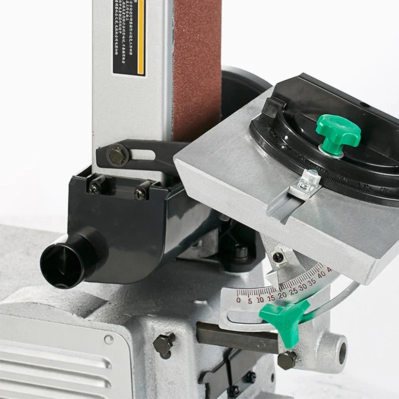 

0-45°Adjustable 220V Multifunctional Electric Belt Sander DIY Cutter Edges Sharpener Vertical Metal Woodworking Polisher Machine