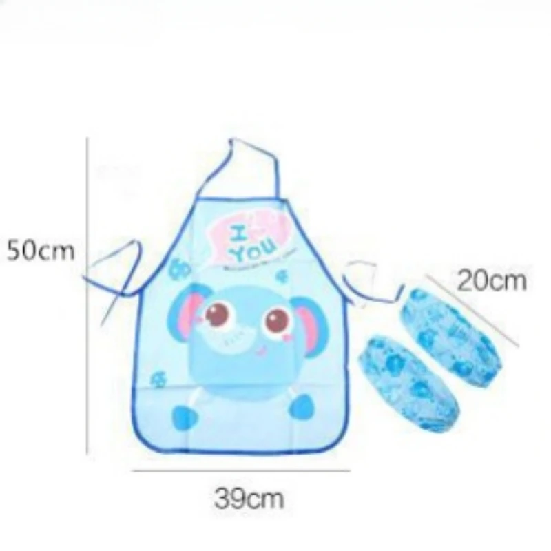 New Baby Boys Girls Feeding Bibs Long Sleeve Apron Waterproof for Kids School Painting Drawing Children DIY Art Scraft Smock