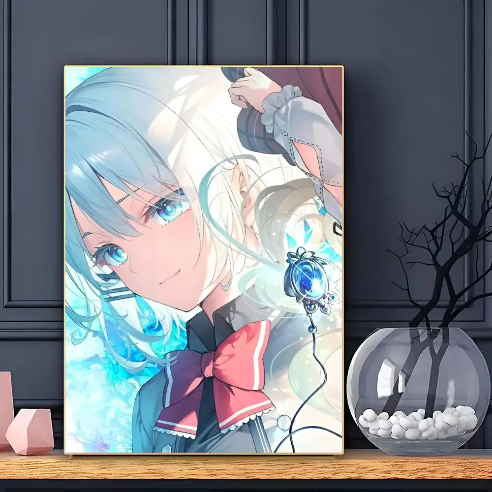 Anime The Detective Is A-Already Dead Poster Poster HD Self Adhesive Waterproof Wall Art Ideal For Home Office Dorm Bedroom Grea