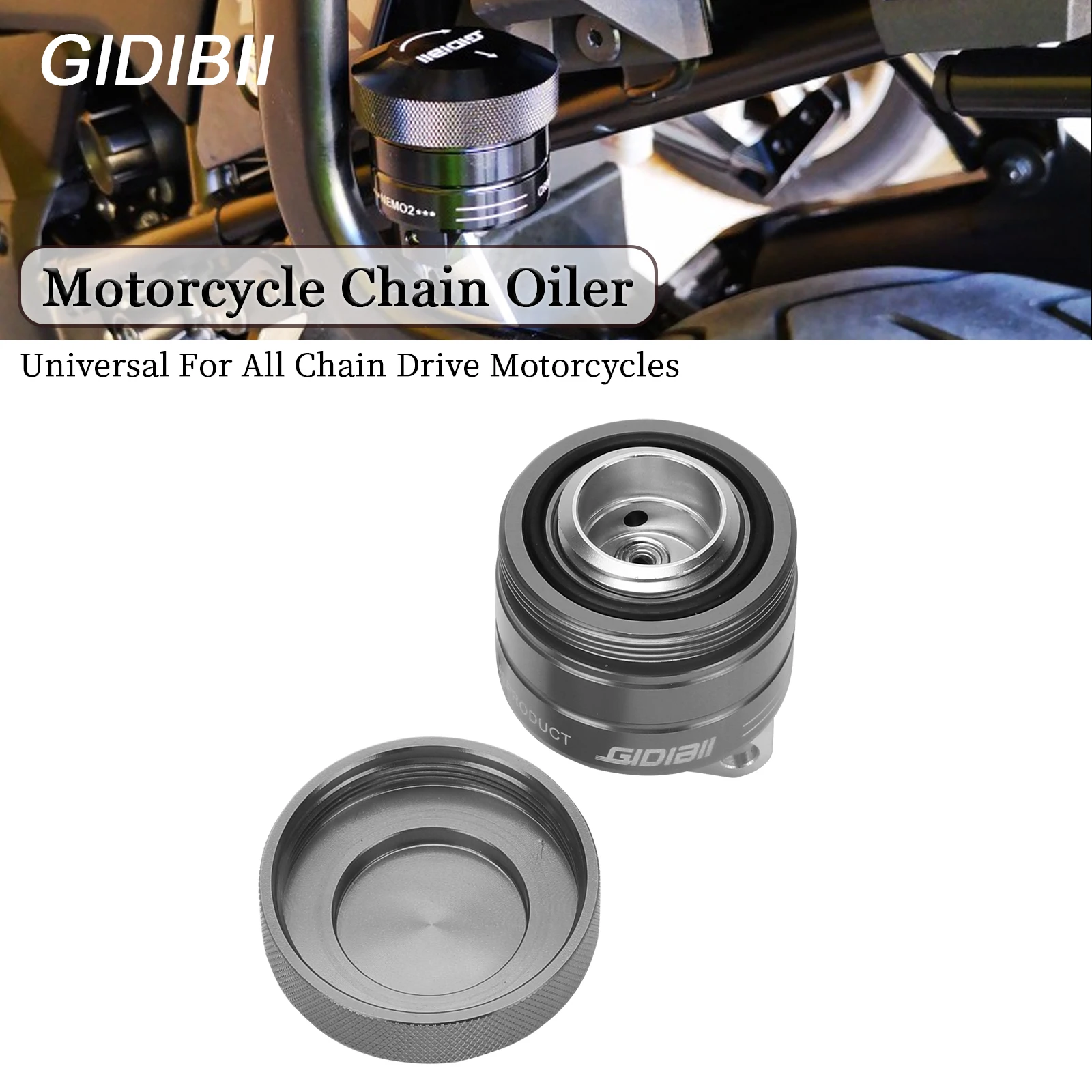 

Система смазки двигателя для Honda Yamaha Suzuki Kawasaki BMW S1000RR, универсальный смазочный станок для цепи, масленка для цепи