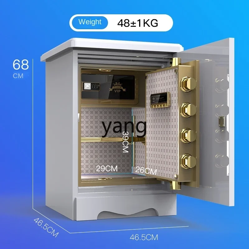 xyy simple invisible safe smart fingerprint password all-steel safe hidden safe