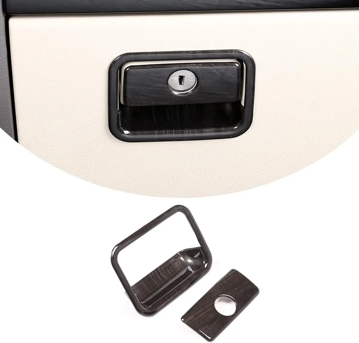

Car Passenger Glove Box Handle Switch Cover Trim Sticker Auto Accessories For Toyota Land Cruiser Prado FJ150 LC150 2010-2020