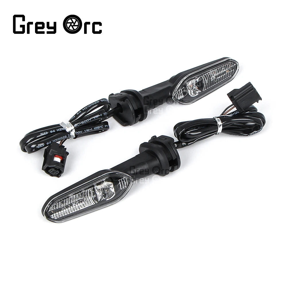 2 Wires LED Turn Signal Light For Yamaha MT03 MT10 MT-03 MT-10 2022-2023 2020 2021 Motorcycle 12V Flasher Indicator Blinker Lamp