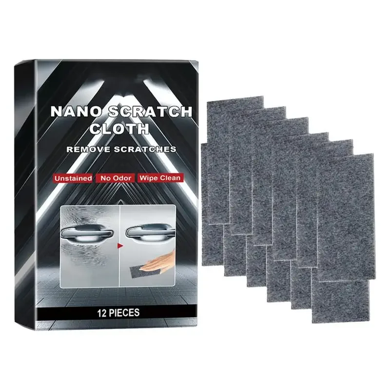 Car Paint Scratch Repair Effective Auto Scratch Remover Nano Sparkle Cleaning Cloth Portable Vehicle Scratch Remover Car Paint