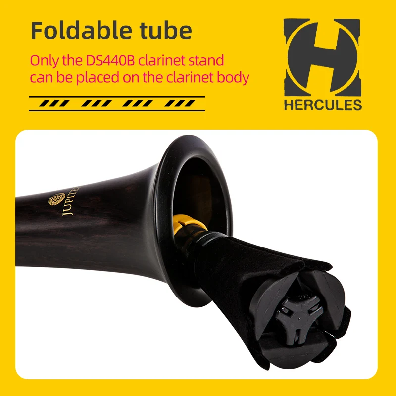 حامل هرقل قابل للطي للكلارينيت في B-Flat، حامل عرض متخصص للآلات الموسيقية #3