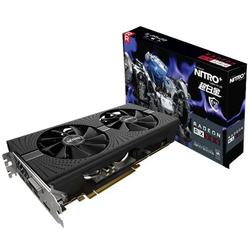 Hot sale sapphire rx 580 gigabyte Graphics Card Rx580 2048 8G For Desktop game