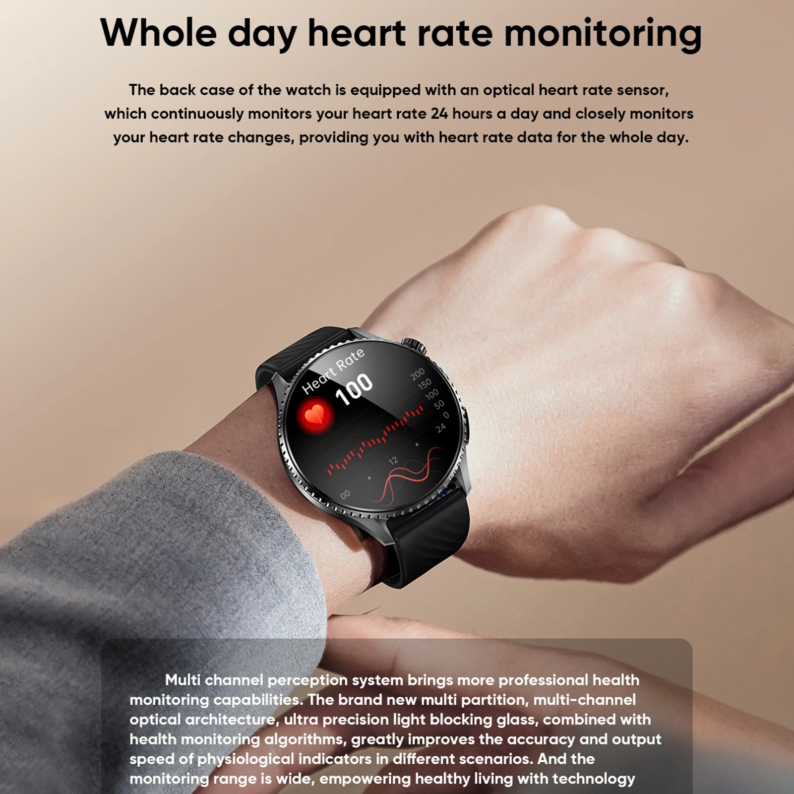 

Умные часы для мужчин и женщин с функцией звонков по Bluetooth, экраном 1,56'', мониторингом здоровья и сна, 50+ спортивными режимами, черные