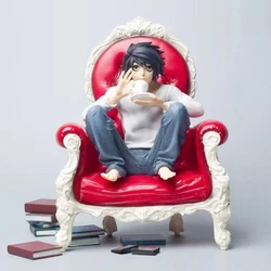 24cm Gk Death Note L Lawliet Anime Figure Action Figure Watari & L Yagami Light Figurine Collectible Doll Decoration Model Toy