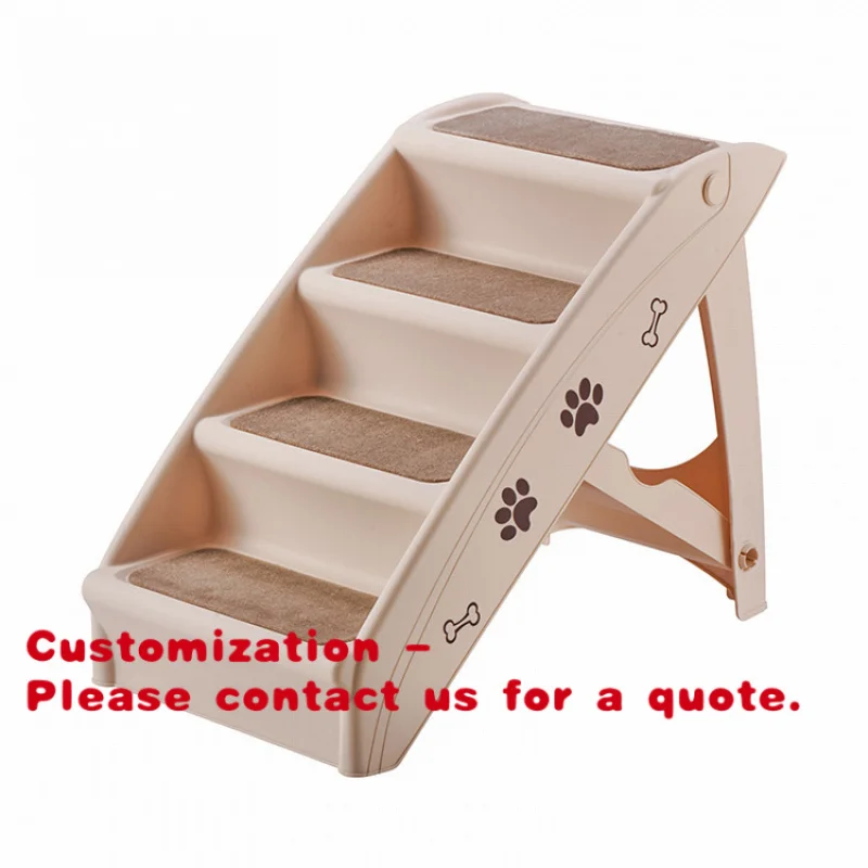 

Складная лестница для домашних животных Customized.Dog Steps Stairs Bed, четырехступенчатая, для использования в помещении