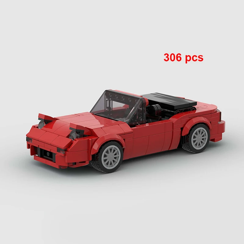 Petit Roadster Rétro — Rouge