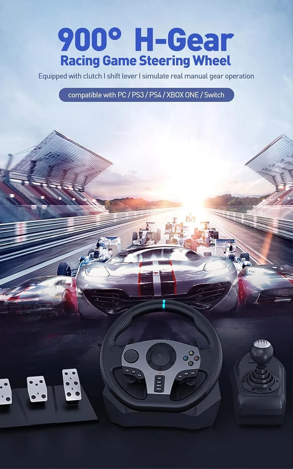 V9 Pc Steering Whee… - image