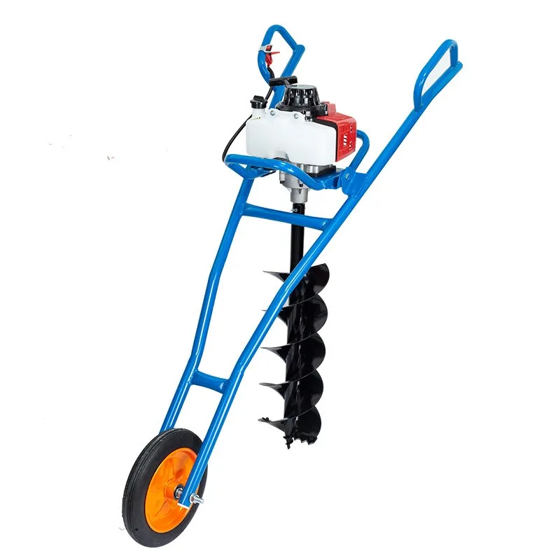 

Экскаватор для бурения скважин, установки столбов, забивки свай, бурения отверстий под ограждения и для посадки деревьев в садах