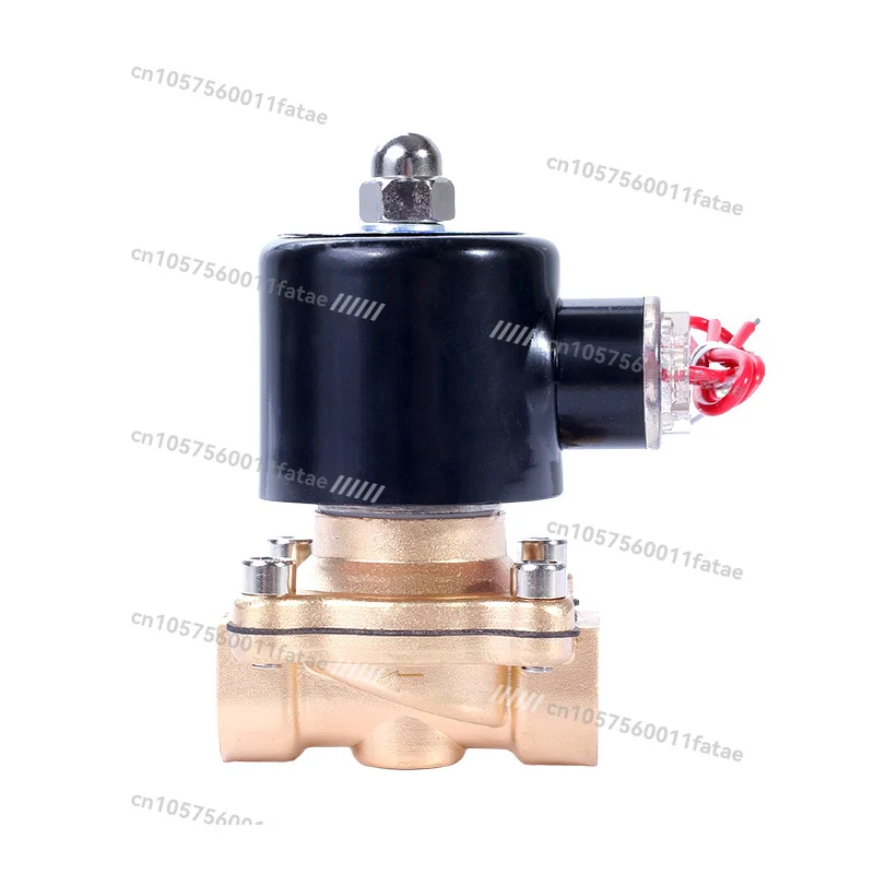 

Normally Closed Solenoid Valve Water Air Valve AC220VDC24V DC12V 2 Minutes 1 Inch