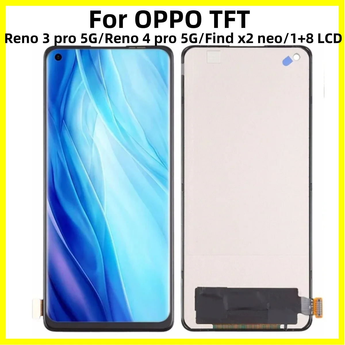 

6.5" TFT For OPPO Reno 3 Pro 5G PCRM00 PCRT00 LCD Display Touch Screen Digitizer Assembly For Reno 4 Pro Find x2 neo LCD Display