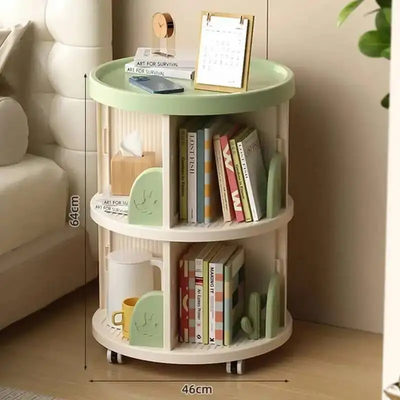 خزائن الكتب المفتوحة المحمولة رفوف المجلات الفاخرة شخصية رف الكتب مكتبة عرض تخزين القصة Estantes أثاث المنزل #4