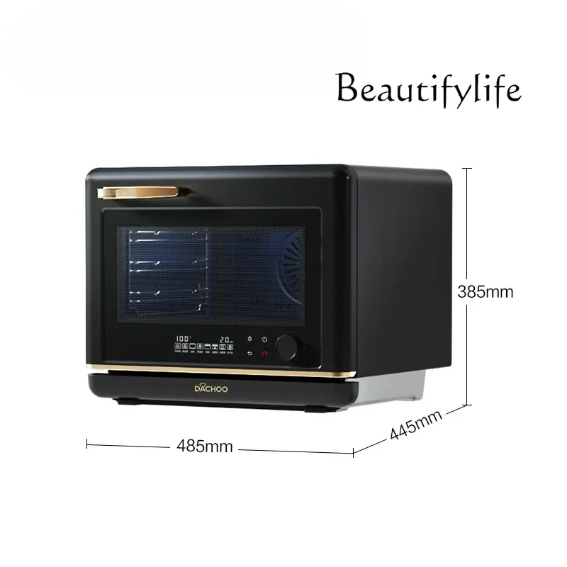 

Desktop steaming, baking and frying machine Small household steaming oven DB612 baking oven