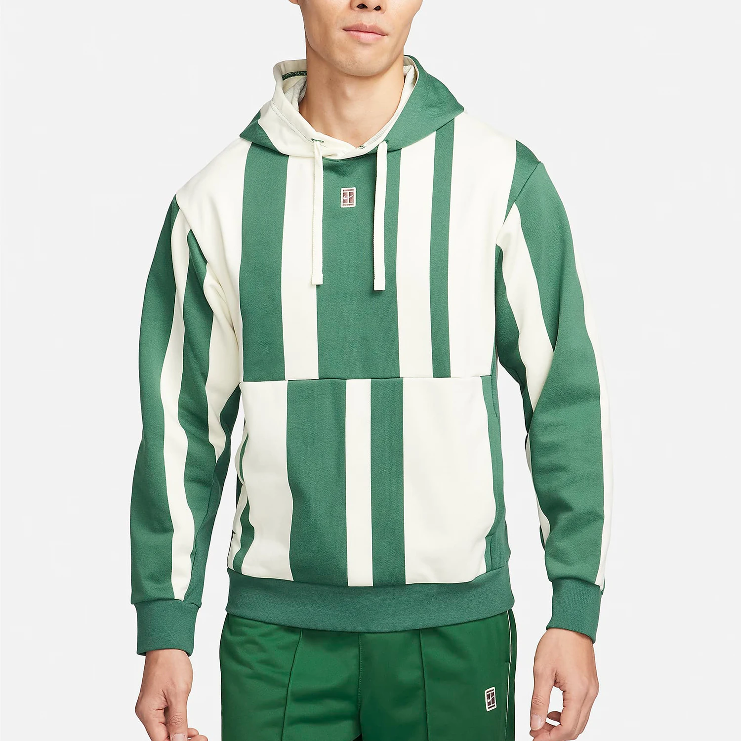 

Мужская повседневная вязаная толстовка с капюшоном и принтом Nike FD5395-341