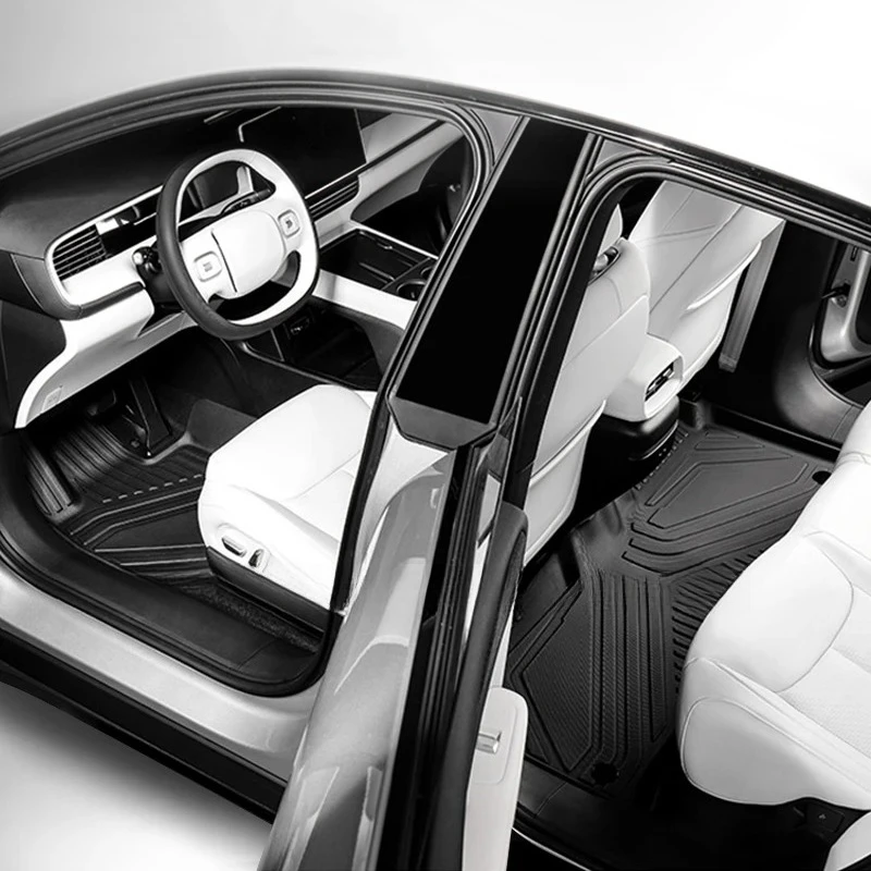 ل BJ30 2024 مخصص جميع الأحوال الجوية TPE الكلمة حصيرة مجموعة كاملة غطاء السجاد مقاوم للماء اكسسوارات السيارات الداخلية حامي
