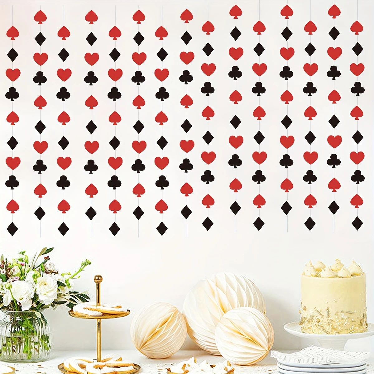 Завитки на тему казино, растяжки, подвесные завитки на тему казино, украшения для ночного покера, дня рождения, украшение для вечеринки в Лас-Вегасе