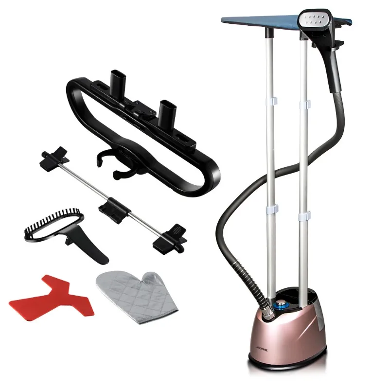 2.2L Upright Vertical Garment Fabric Steamer Fast Heating Hand-Held Wireless Steam for Clothes Curtains Dresses Electric Irons
