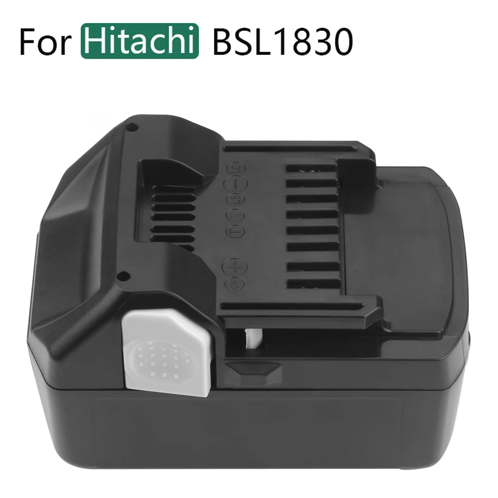 

Литий-ионный аккумулятор 18 в 6000 мАч для Hitachi BSL1830 BSL1840 330067