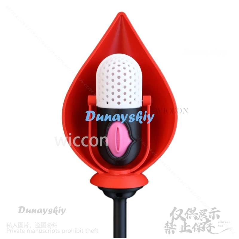 Anime Habin Cosplay Hotel Costume ALASTOR 3D Props Microphones Adult Prop Woman Men Halloween Christmas Gifts Party Customized