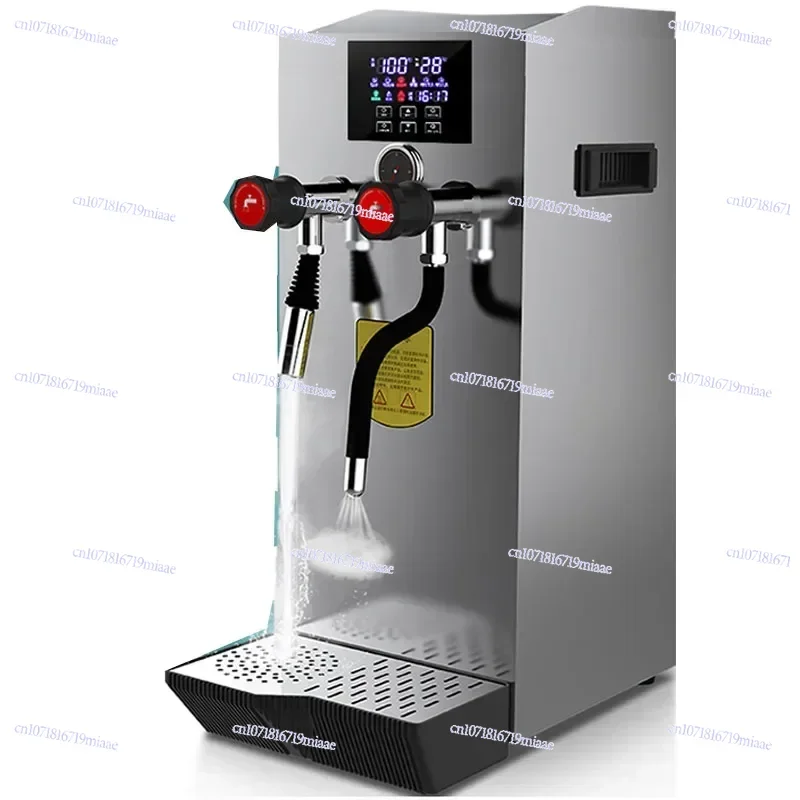 Máquina de agua de vapor eléctrica de escritorio, tienda de té de la leche comercial, Espumador de leche automático, máquina de tapa de leche, caldera de agua, extracción de té