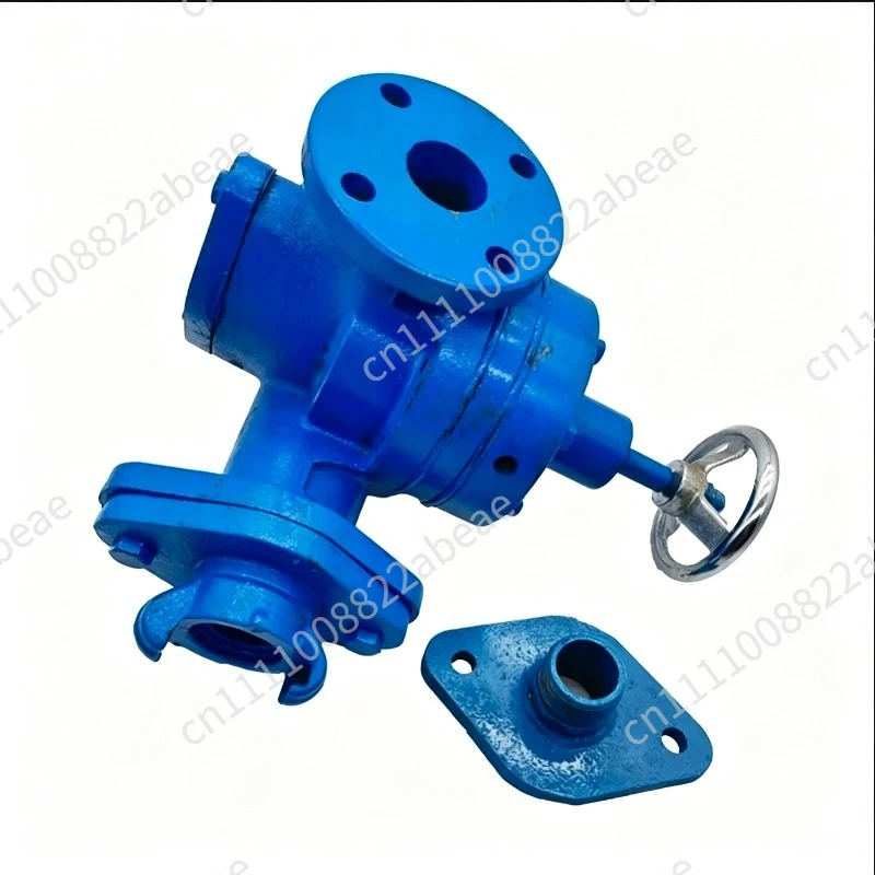 Open sandblasting machine accessories Mushroom head sandblasting tank Air-controlled sandblasting valve Rubber sealing film