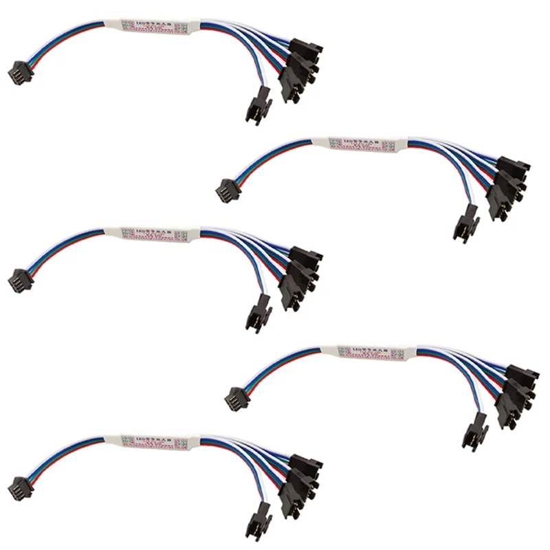 

[NEW A09R!】 For 4Pin RGB LED Strip Light TTL Signal Amplifier Controller Repeater For WS2811 For WS2812B DC5-24V