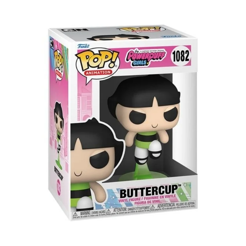 Funko Pop The Powerpuff Girls Figures Blossom Bubbles Buttercup 1080 1081 1082 شخصية من الفينيل قابلة للجمع نموذج محدود ألعاب هدايا