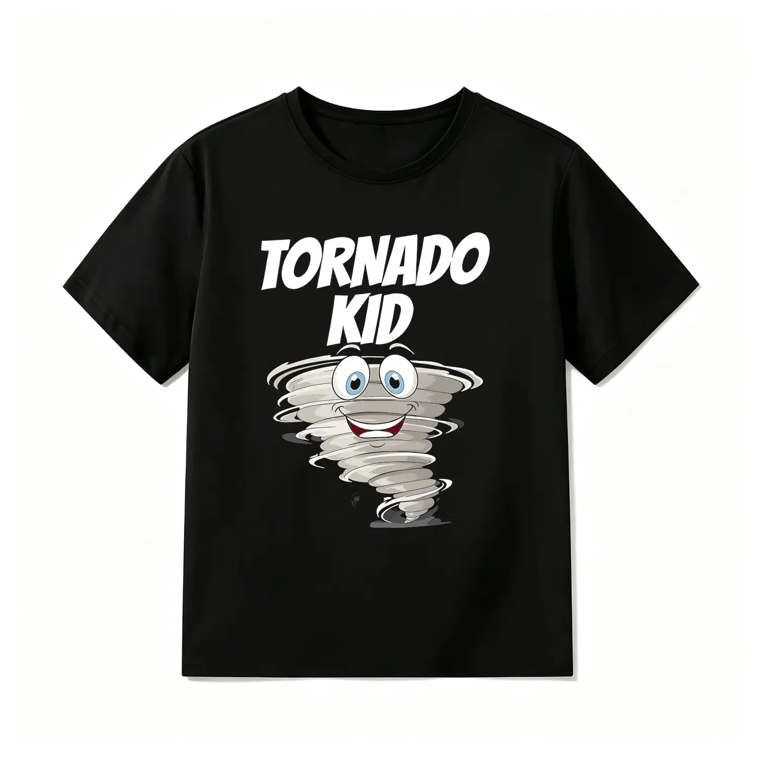 Short Sleeve Outdoor Fashion Tornado Kid Boys Summer T Shirt Cartoon Print Casual Top