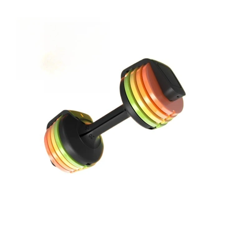 Rainbow Dumbbell Fitness Men's Household Equipment Women's Adjustable Weight Dormitory Volume Training Kit