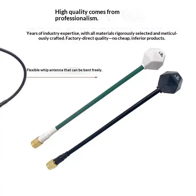 Outdoor FPV Racing Antenna V2.1 5.8GHz 2.4dBi LHCP RHCP SMA RP-SMA for Quadcopter