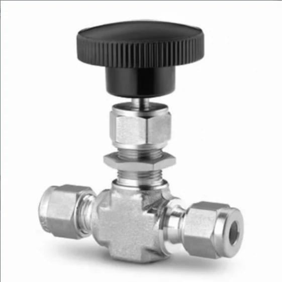 SS-1RS10MM Stainless Steel Integral Valve Cap Needle Valve 10mm 0.73Cv Tube Fitting