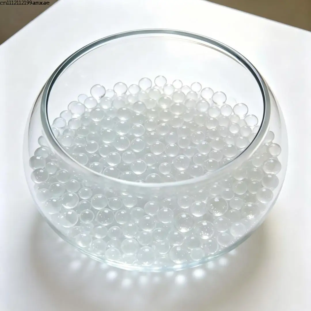 0.6‑7mm Clear Solid Round Glass Bead Transparent Glass Microspheres DIY Handmade Filler Particle for Doll Pillow Weighting balls - view 4