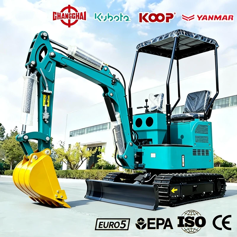 

1.8Ton mini excavator YANMAR engine Epa/Euro 5 Agricultural Europe Construction mini excavators europe diesel tools