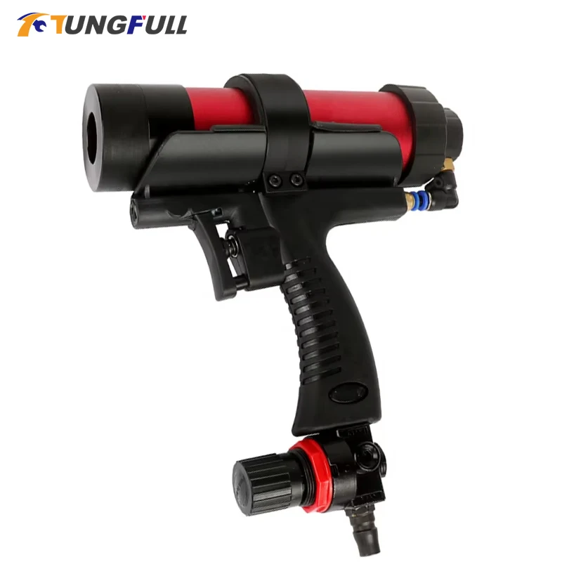 Pneumatic Caulking Gun Glass Glue Guns Air Rubber Gun Tool Adhesive Glue Seal Sealant Tool Glue Caulk Applicator Tool