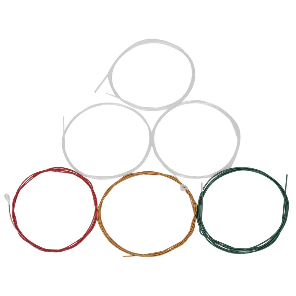 Nylon Classical Guitar Strings 6 Piece Set Assorted Sizes Replacement Strings for 6 String Guitar