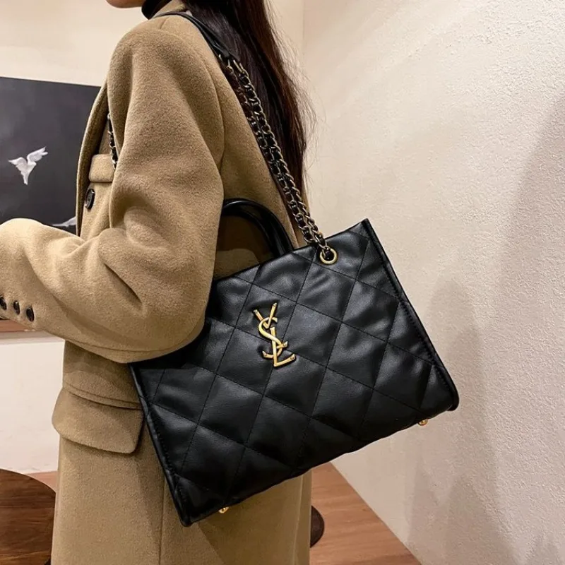 

Высококачественная женская сумка, универсальная сумка для подмышек, минималистичный принт, креативный дизайн, портативная сумка на плечо для поездок на работу