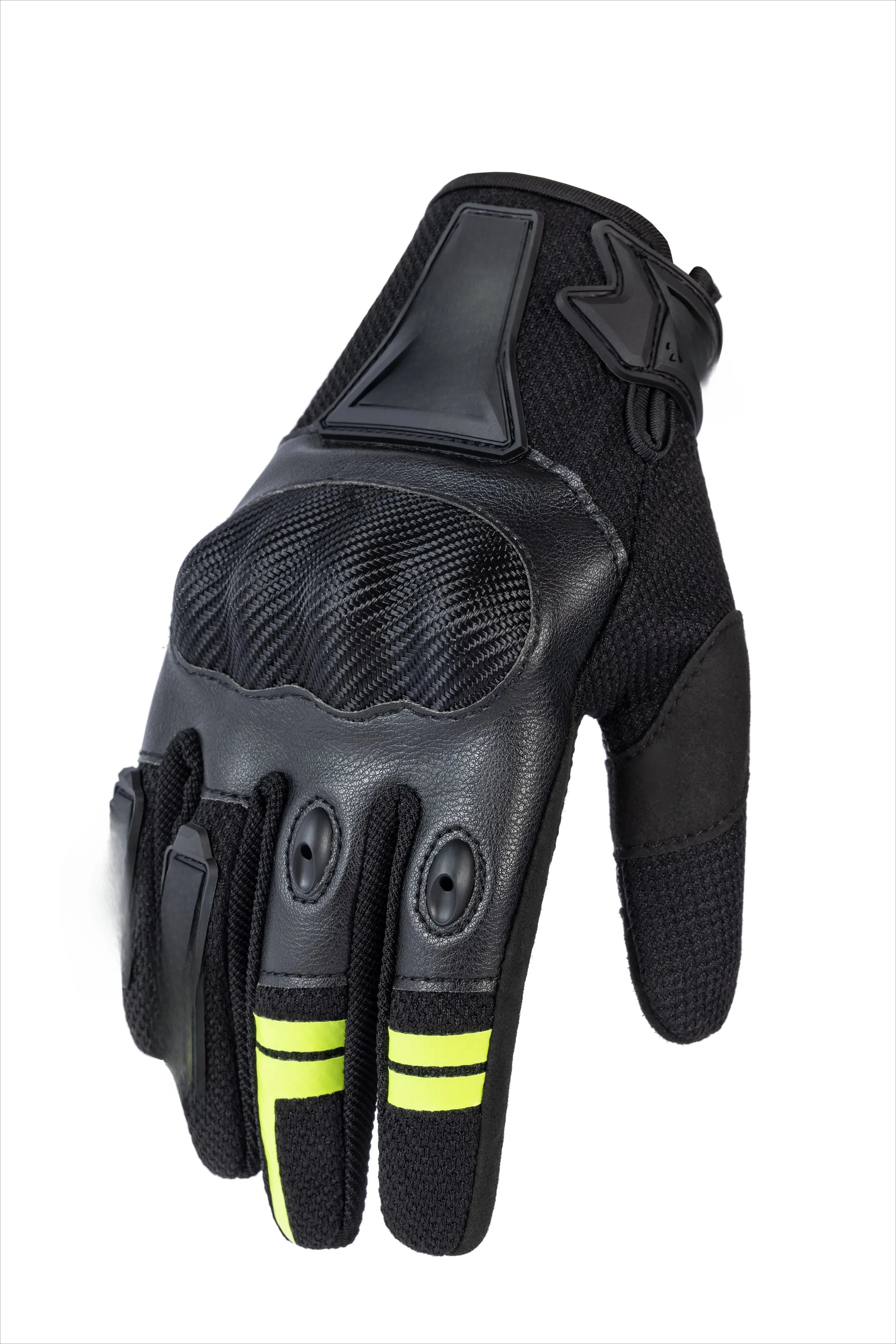 Motorcycle Gloves with Touchscreen Compatibility 3D Anti-Drop Design Slip-Resistant and Wear-Resistant Riding Gloves