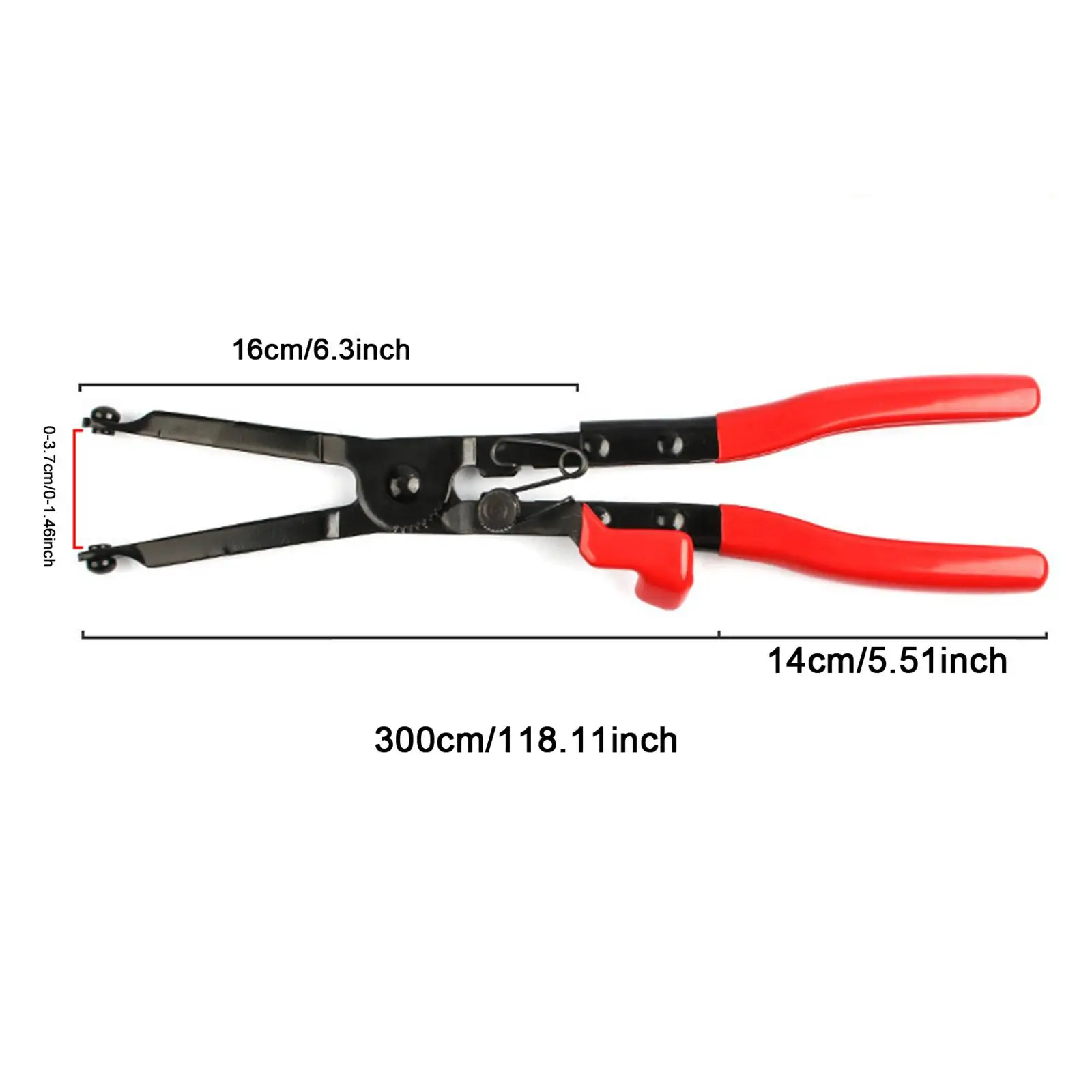 Automotive Exhaust Hanger Clamp Removal Pliers with Anti Slip Handle for Car Muffler Pipe Repair Universal Hand Tools