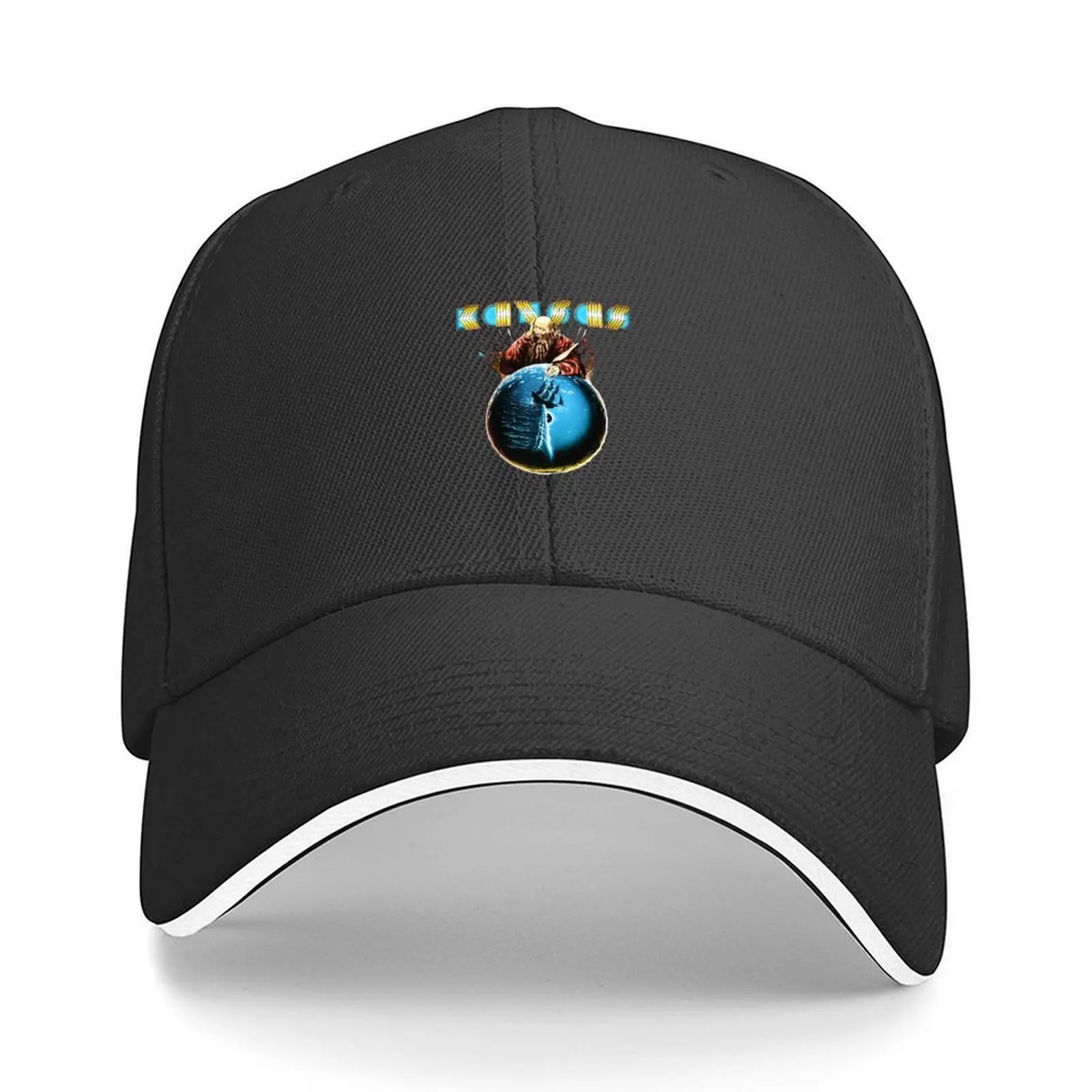 

kansas band Baseball Cap Beach Hood Wild Ball Hat Bobble Hat For Men Women's