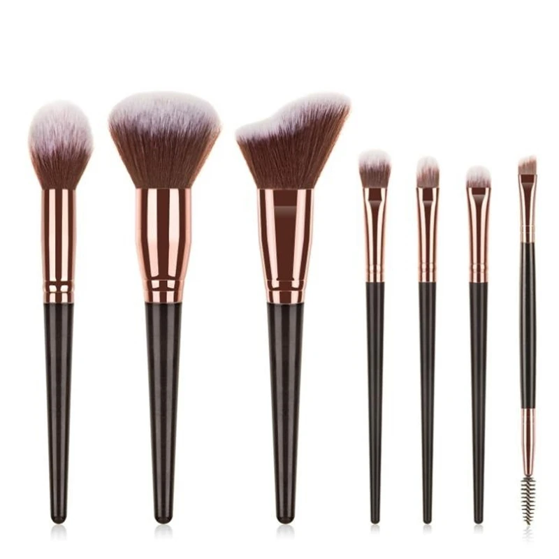 15 Pcs/set Exquisite workmanship Gradient fiber wool comofort-handle profession soft and delicate brush set