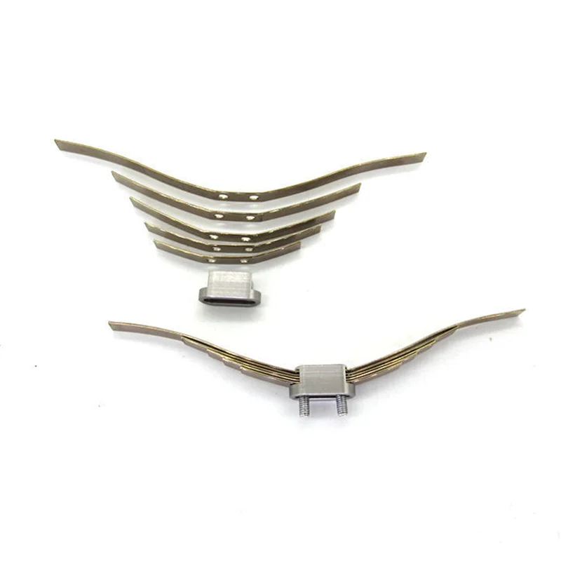 A30F-8 Coppia di Molle a Foglia per Assorbimento degli Urti in Acciaio Sospensione per WPL B14 B24 B16 B36 1/16 RC Truck Parti di Automobili Accessori,A