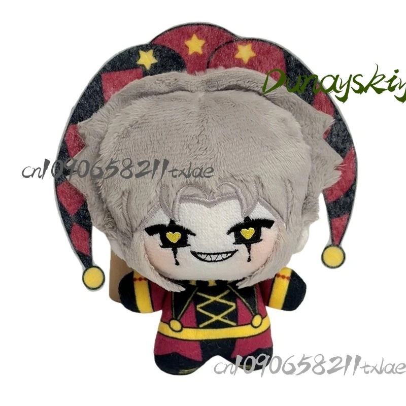 Freak Game Pierrot Cosplay Wig Gray-white Wolf Tail Wig Sexy Kawaii Plush Fans Gifts Daily Party Stage Carnival Halloween view 6