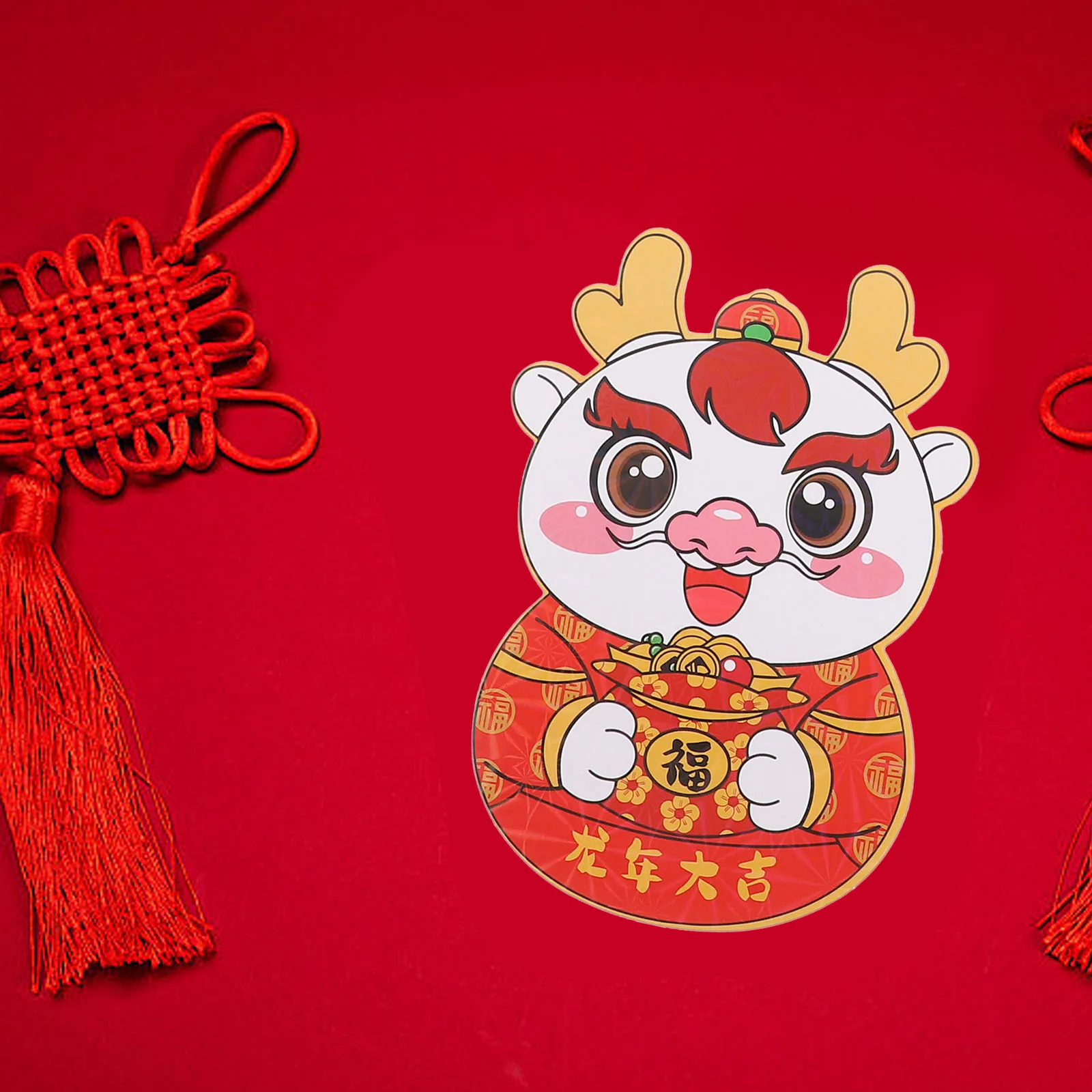 

30pcs Dragon Shaped Red Envelopes Year of Dragon Lucky Money Bags Chinese New Year Gifts Festive Decorations Traditional Design