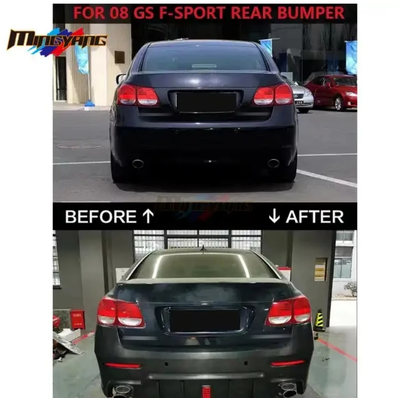 

Factory Hot Selling New Arrival GS Old Change 2020 SPORT Rear Bumper Bodykit 2005-2011 for GS300 GS350 GS450h Body Kit