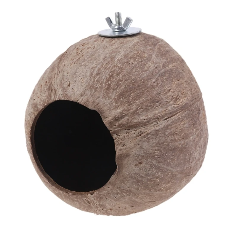 

Hanging Bird House Natural Fiber for Shell Bird Nest Hide for Hamster Bird Cage Dropshipping