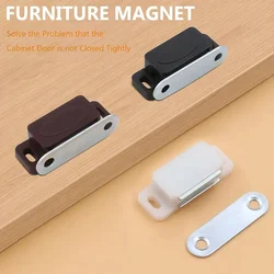 5PCS Cabinet Magnet Latch Door Catches Kitchen Cupboard Wardrobe Closet Drawer Magnetic Closer Home Furniture Hardware